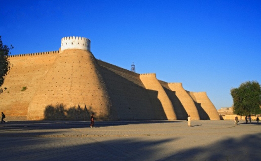 30 Aug 2006, Bukhara, Uzbekistan --- Uzbekistan, Bukhara, Ark fortress --- Image by © FotoS.A./Corbis